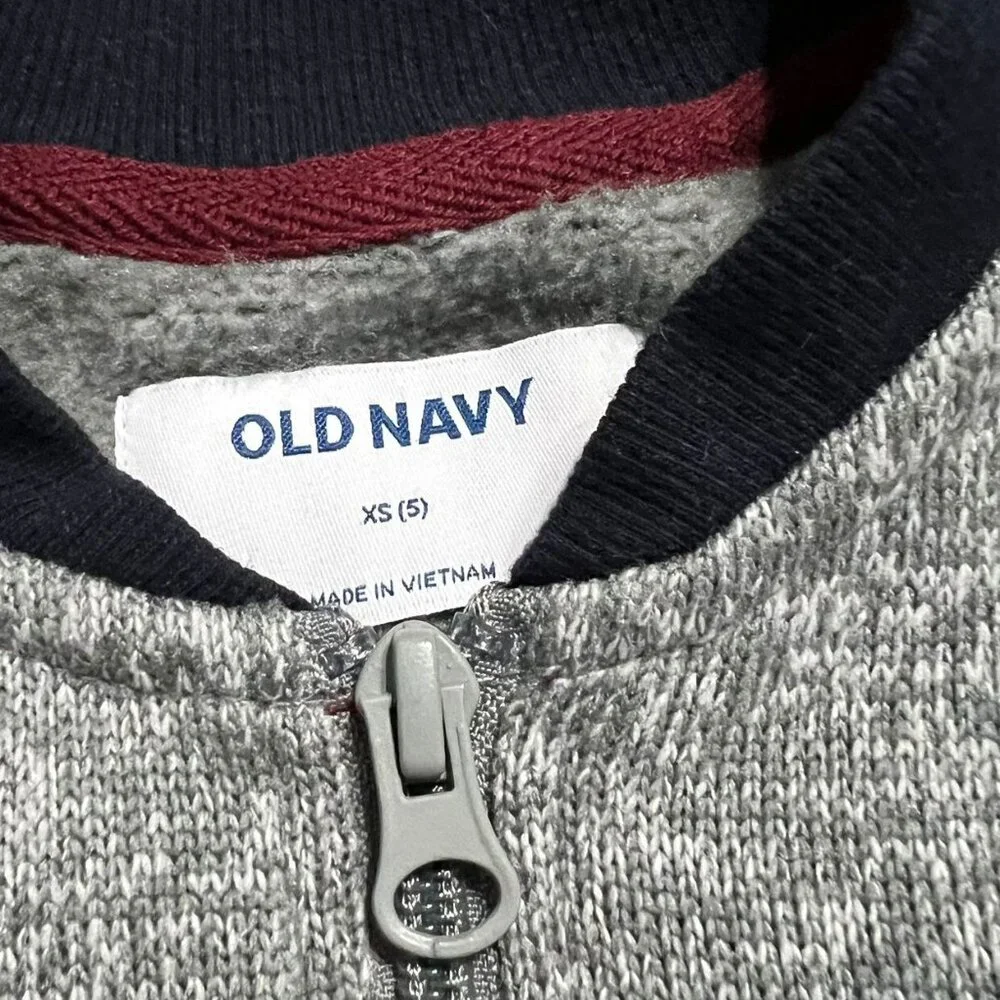 Old Navy XS (5) Varsity Sweater Jacket